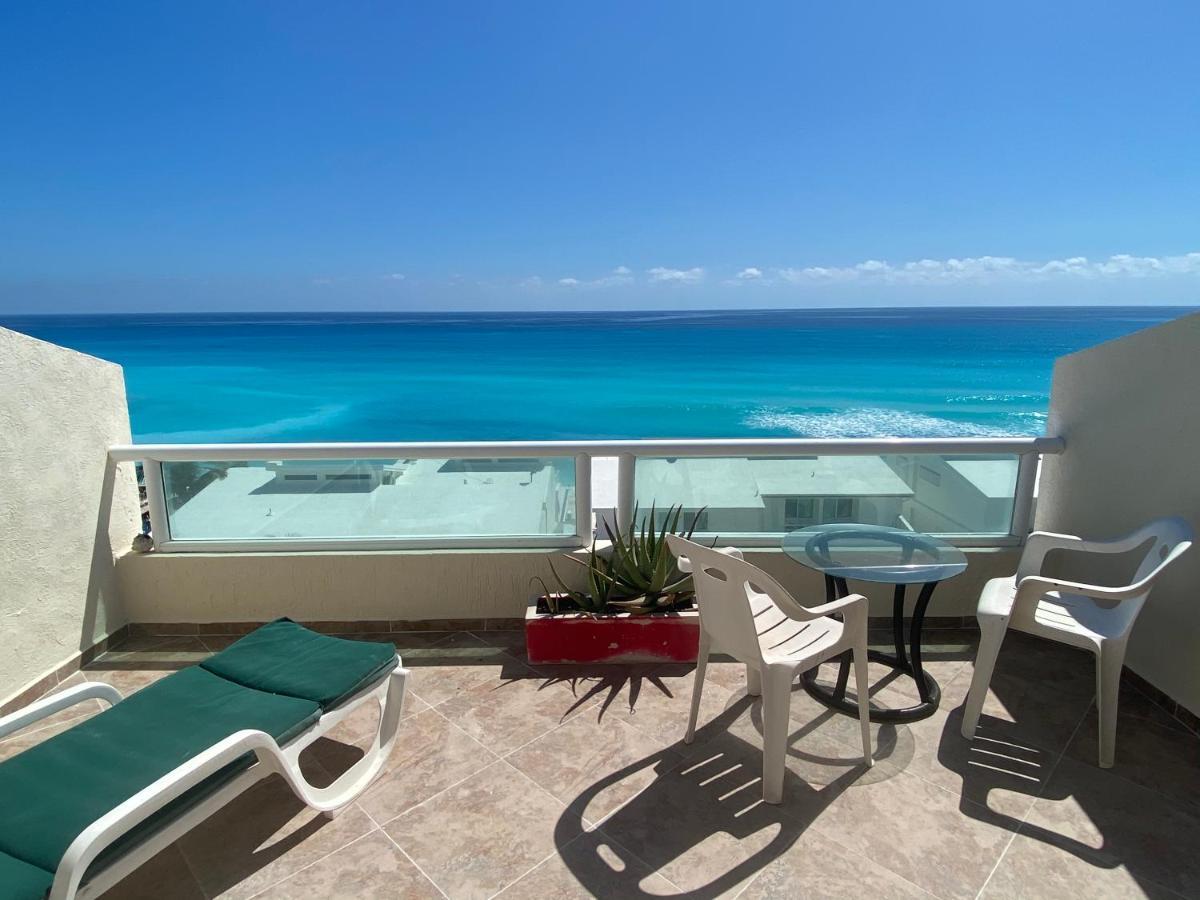 Penthouse Spectacular Ocean View Terrace Brisas Cancun Hotel Zone Cancún Exterior foto